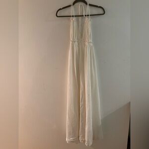 Victoria's Secret white/Cream Lightweight cotton Maxi Dress
